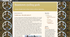 Desktop Screenshot of beantowncyclist.com